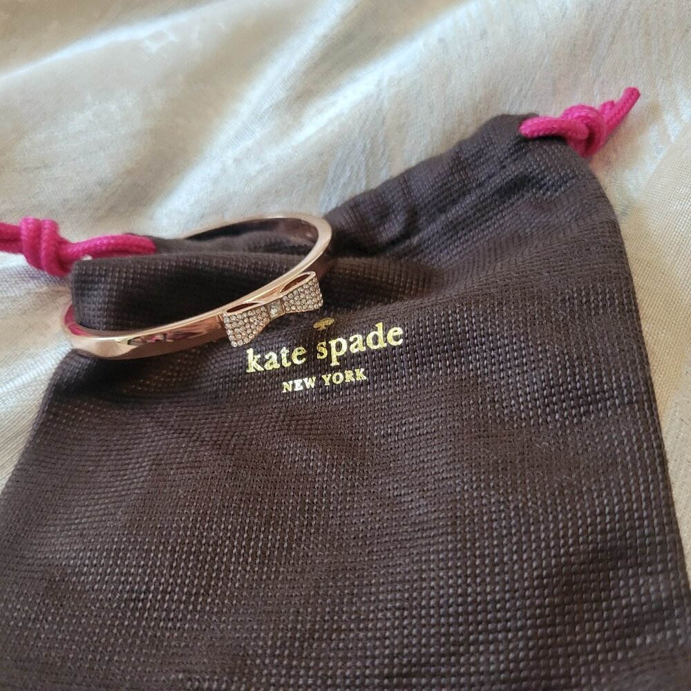 Kate spade bow bangle bracelet